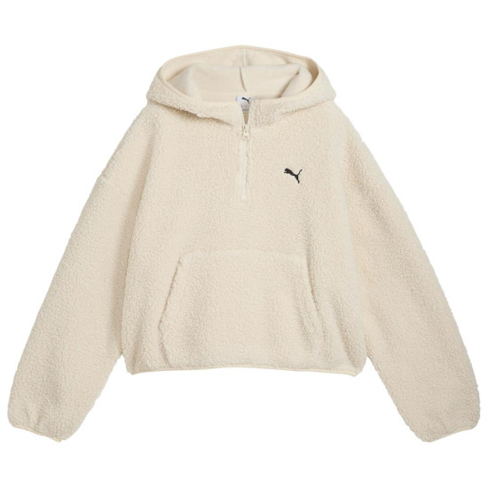 Puma Γυναικείο φούτερ Wardrobe Essentials Oversized Polar Fleece Hoodie